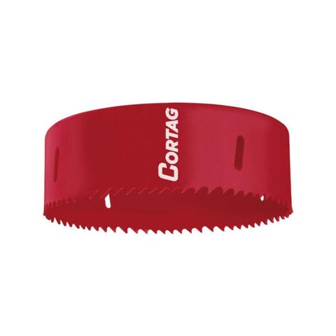 Serra Copo Aço Rápido Bimetálico 5 127mm Corte Metais Cortag