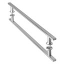 Ver imagem 1 de Puxador Aço Inox Escovado para Porta de Vidro 50cm M.S