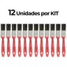 Pincel Trincha para Pintura 1 Polegada Roma Vermelho 12 Unidades - 3