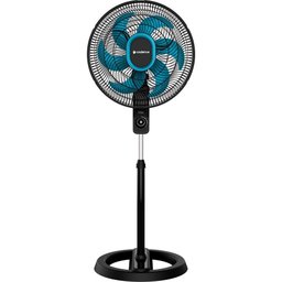 Ventilador de Coluna Cadence Vtr830 Refresh Turbo Pro 6 Pás 3 Velocidades Preto e Azul 220v - 1