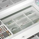 Ver imagem 4 de Penteadeira Planet Baby Camarim 9 Gavetas com Led