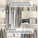 Ver imagem 4 de Guarda-roupa Casal 3 Portas de Correr com Espelho França Santos Andirá