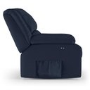 Ver imagem 5 de Poltrona do Papai Reclinável Sala de Cinema Barcelona Touch Pu Azul