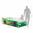Ver imagem 3 de Cama Carro Kaboom Verde Solteiro com Colchão