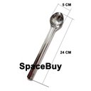 Ver imagem 4 de Conj 4 Colher de Sorvete Concha Boleador Alumínio Cabo Longo 26 Cm Sb Eco24