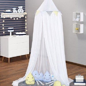 Mosquiteiro Infantil Bandeirinha Amarelo