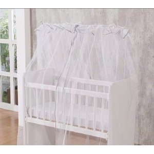 Mosquiteiro Para Mini Berço Cinza