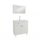 Ver imagem 2 de Conjunto Gabinete de Banheiro Vittoria 80x34cm