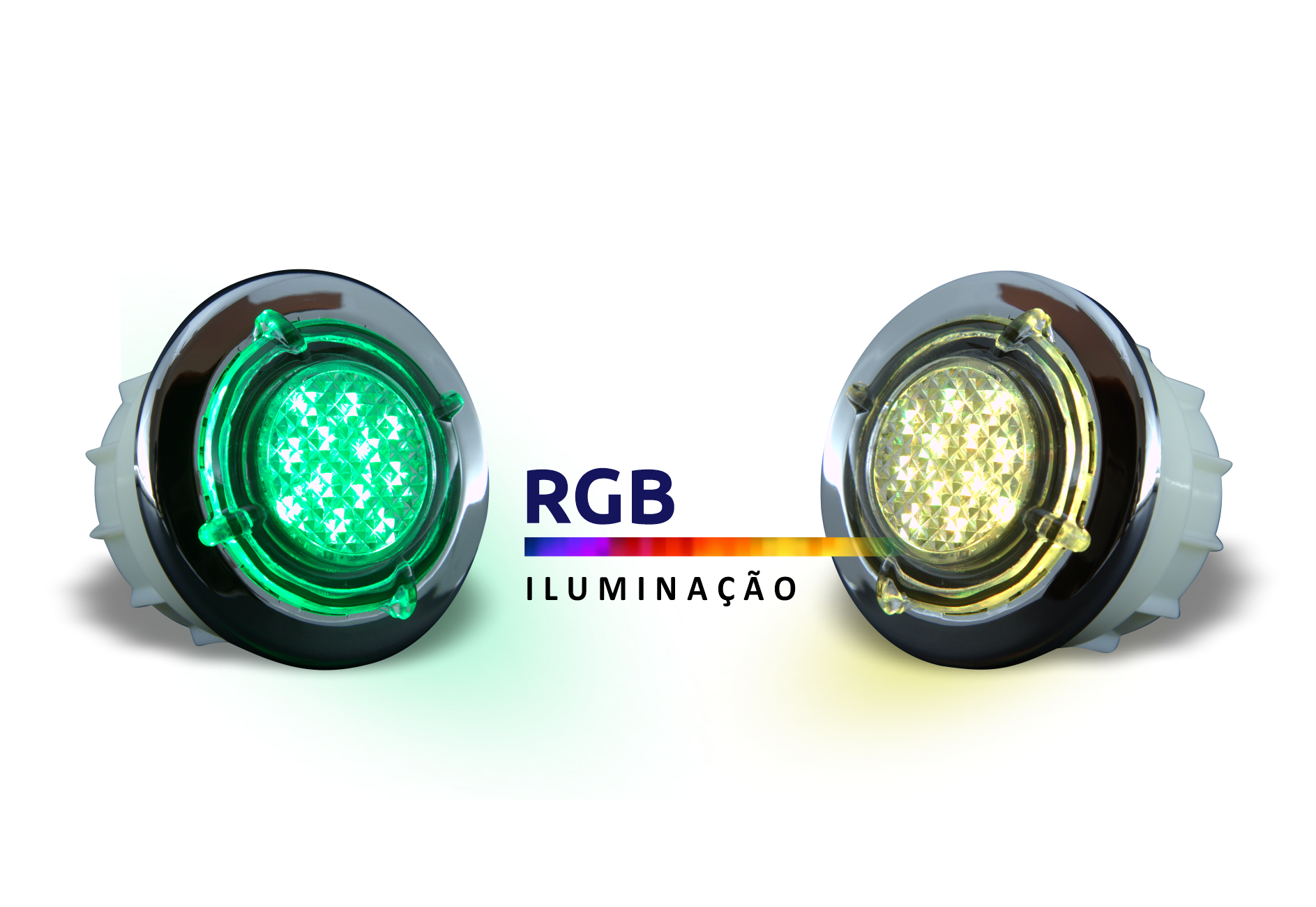 Acionador e Iluminação para Banheira e Spa Sinapse Finger Cromo, 127v, 2 Spots em Inox - 4