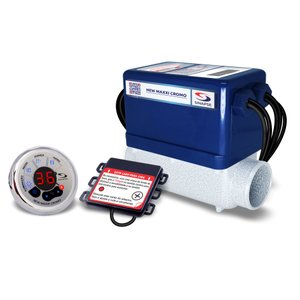 Aquecedor e Iluminação para Banheira e Spa Sinapse New Maxxi Cromo 5000w, 220v, 1 Spot Cromado
