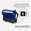 Ver imagem 4 de Aquecedor e Iluminação para Banheira e Spa Sinapse Maxxi Cromo 5000w, 220v, 3 Spots Cromados