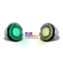 Sistema de Iluminação para Banheira/spa Sinapse Cromoled, 220v, 2 Pontos de Luz em Inox - 4