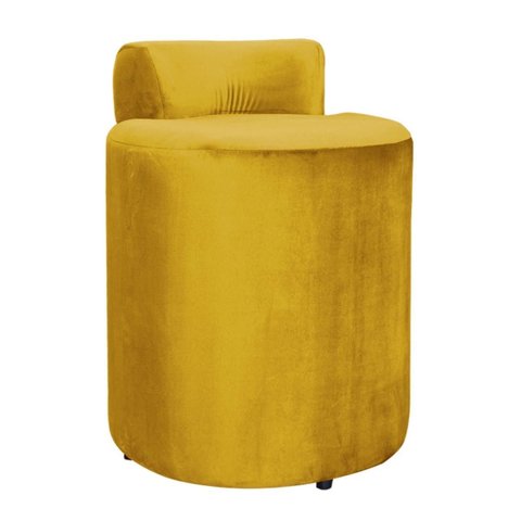 Puff Banquetas Athena Decorativa Veludo