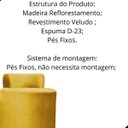 Ver imagem 2 de Puff Banquetas Athena Decorativa Veludo