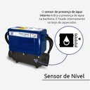 Ver imagem 4 de Aquecedor e Iluminação para Banheira e Spa Sinapse Maxxi Cromo 5000w, 127v, 2 Spots em Inox