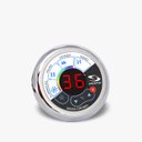 Ver imagem 2 de Aquecedor e Iluminação para Banheira e Spa Sinapse Maxxi Cromo 5000w, 220v, 2 Spots em Inox