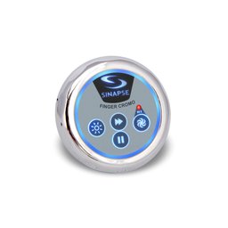 Acionador e Iluminação para Banheira e Spa Sinapse Finger Cromo, 220v, 1 Spot em Inox - 3