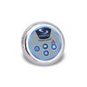 Acionador e Iluminação para Banheira e Spa Sinapse Finger Cromo, 222v, 3 Spots em Inox - 3