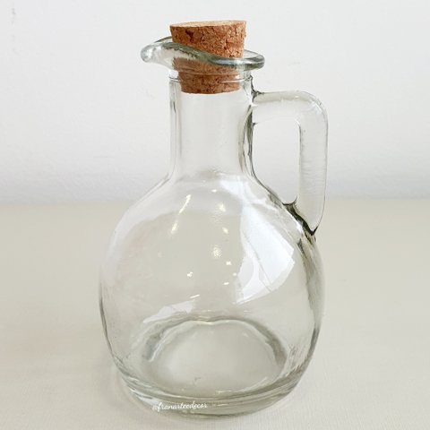 Pote De Vidro Com Rolha 180ml