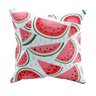 Kit Almofadas de Pelúcia Melancia com Enchimento - 2
