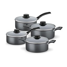 Jogo de Panelas Turim 4 Peças Alumínio Antiaderente PTC Chumbo - Tramontina - 1