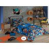 Edredom de Soteiro Dragon Ball Microfibra Azul Menino Lepper - 1