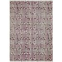 Ver imagem 1 de Tapete Majestic Des. 07 Cinza/Lilás 1,00x1,40 - Edx Tapetes