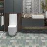 Adesivo Vinilico Lavavel para Piso Textura Terrazzo Verde 500x60cm - 5