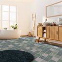 Ver imagem 4 de Adesivo Vinilico Lavavel para Piso Textura Terrazzo Verde 500x60cm