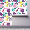 Papel De Parede Esmalte Unhas Esmaltaria Salão Beleza A616 - 3