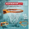 Aro Basquete Oficial Altmayer Cesta Reforçada com Rede Al-238 - 6