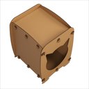 Ver imagem 3 de Mesa de Cabeceira Casinha Pet Dog 55 X 43 Cm Mdf Natural Ofertamo