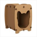 Ver imagem 1 de Mesa de Cabeceira Casinha Pet Dog 55 X 43 Cm Mdf Natural Ofertamo