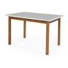 Mesa de Jantar Elisa Pés em Madeira Pinus Tampo em Mdf:off - 2