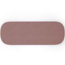 Ver imagem 2 de Cabeceira Cama Box Casal 140cm Lanna com Puff Recamier Doha W01 Suede Rosê - Lyam Decor