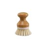 Escova de Limpeza Redonda com Pegador de Bambu - 1