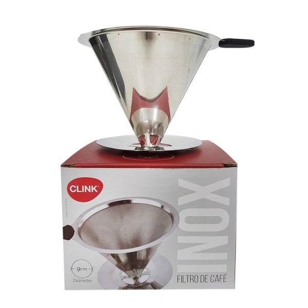 Coador Filtro Café Permanente em Aço Inox sem Papel 103 - 3