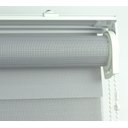 Ver imagem 3 de Persiana Rolô Double Vision com Barra Niveladora Crisdan 2,00 Largura X 1,60 Altura Cinza