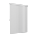 Ver imagem 3 de Persiana Vertical em Tecido com Bando Crisdan Largura 2,20 X 2,30 Altura Branco