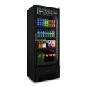Ver imagem 3 de Expositor Vertical Multiuso 577 Litros Vb52ah All Black 220v - Metalfrio