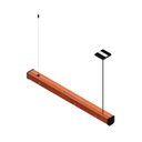 Ver imagem 5 de Luminária Pendente Led Jade 36w, Madeira Maciça de Demolição
