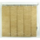 Ver imagem 4 de Persiana Vertical em Tecido Crisdan Largura 1,20 X 1,20 Altura Bege Mescla