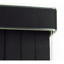 Ver imagem 6 de Persiana Vertical em Tecido com Bando Crisdan Largura 2,20 X 2,30 Altura Preto