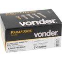 Ver imagem 2 de Parafuso para Madeira Chipboard Cabeça Chata Fenda Cruzada Phillips Bicromatizado 6,0mm x 60,0mm