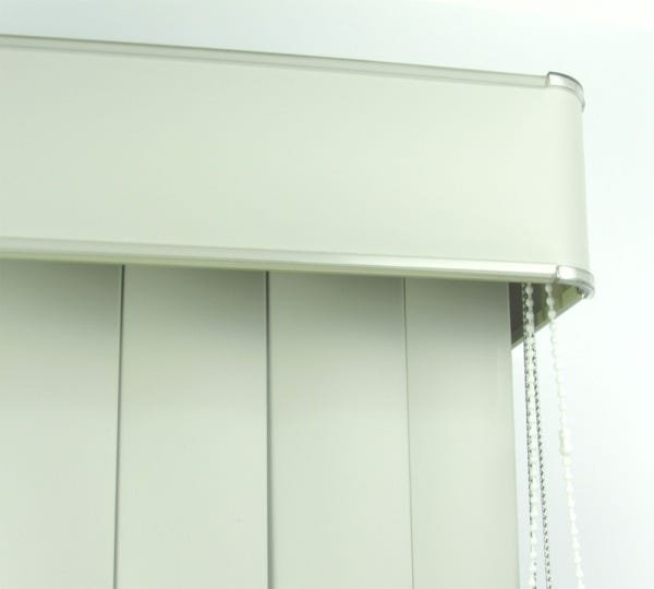 Persiana Vertical em Pvc com Bando Crisdan Largura 1,90 X 2,30 Altura Cinza - 2