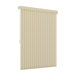 Persiana Vertical em Tecido com Bando Crisdan Largura 1,00 X 1,40 Altura Creme - 3