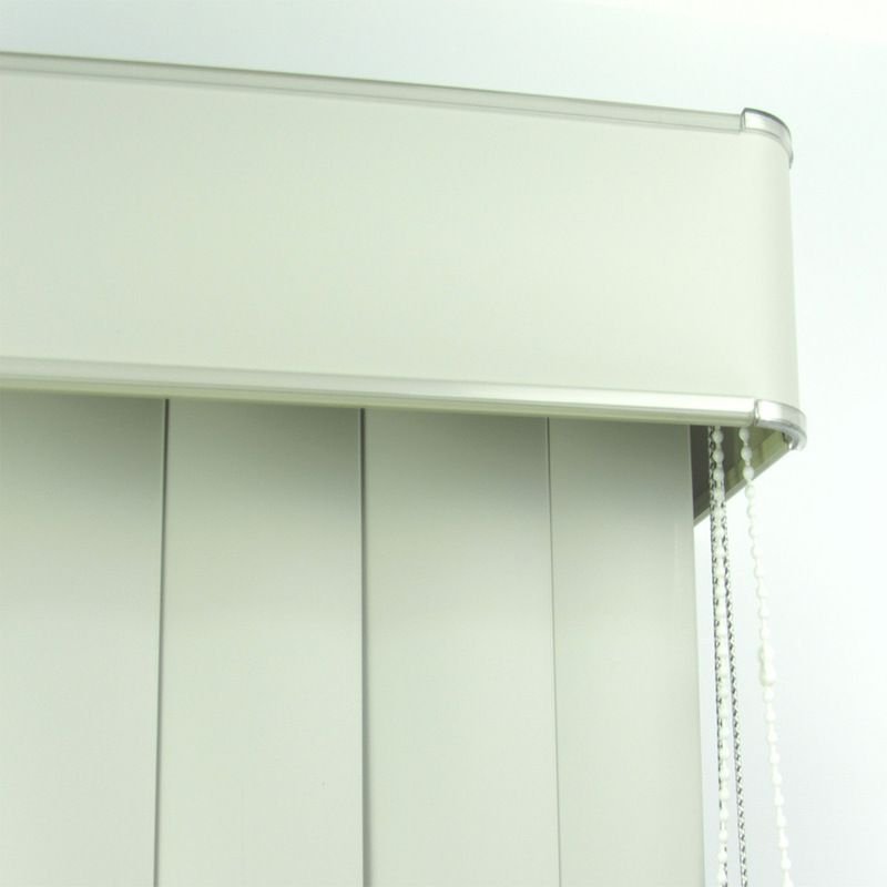 Persiana Vertical em Pvc com Bando Crisdan Largura 1,35 X 1,35 Altura Cinza - 5