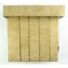 Persiana Vertical em Tecido Blackout com Bando Crisdan Largura 1,60 X 1,40 Altura Bege Mescla - 4