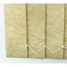 Persiana Vertical em Tecido Blackout com Bando Crisdan Largura 1,60 X 1,40 Altura Bege Mescla - 5