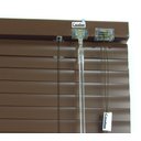 Ver imagem 3 de Persiana Horizontal 25mm Alumínio Crisdan sem Furos Aparente Largura 1,35 X 1,35 Altura Chocolate